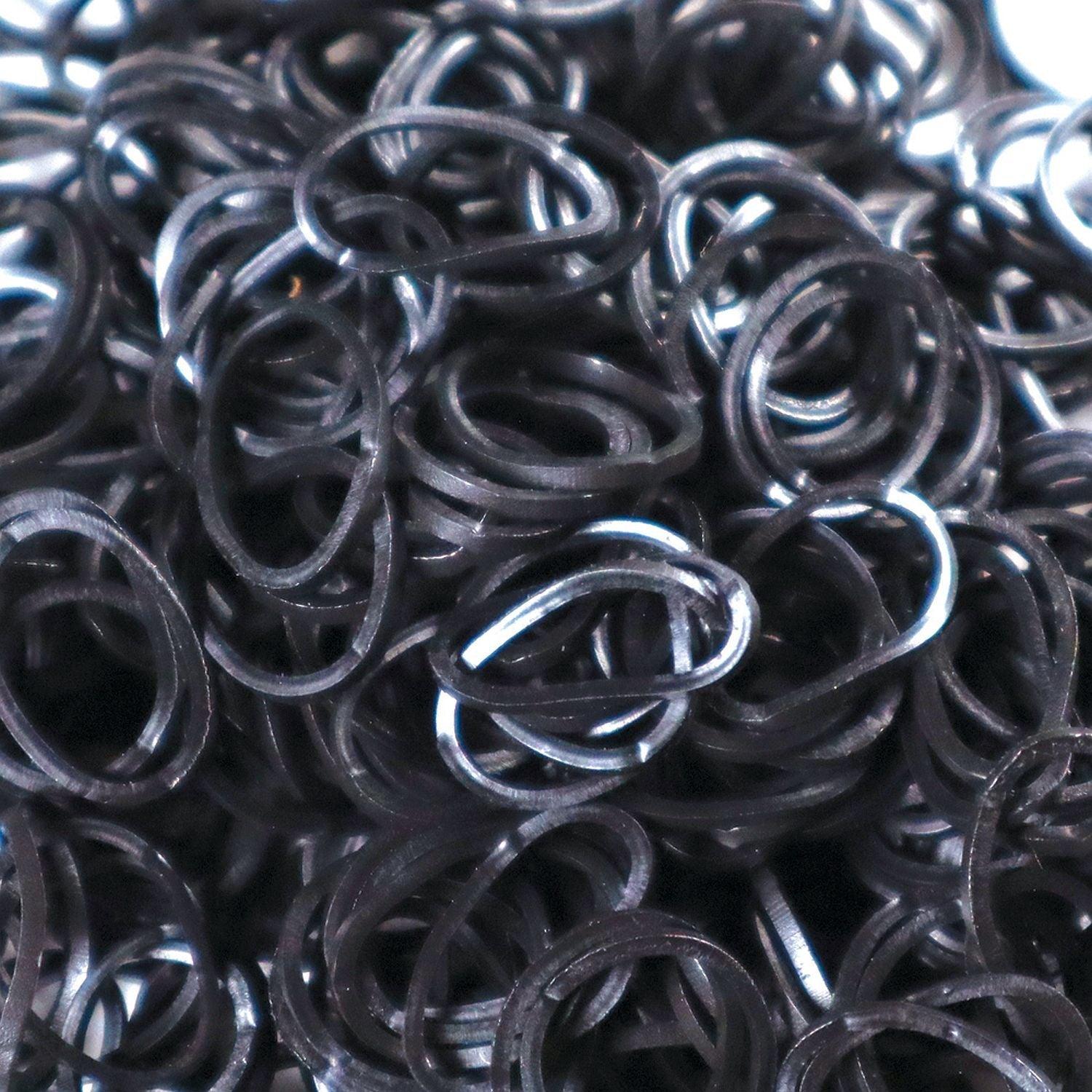 Rainbow Loom - Solid Bands - Black