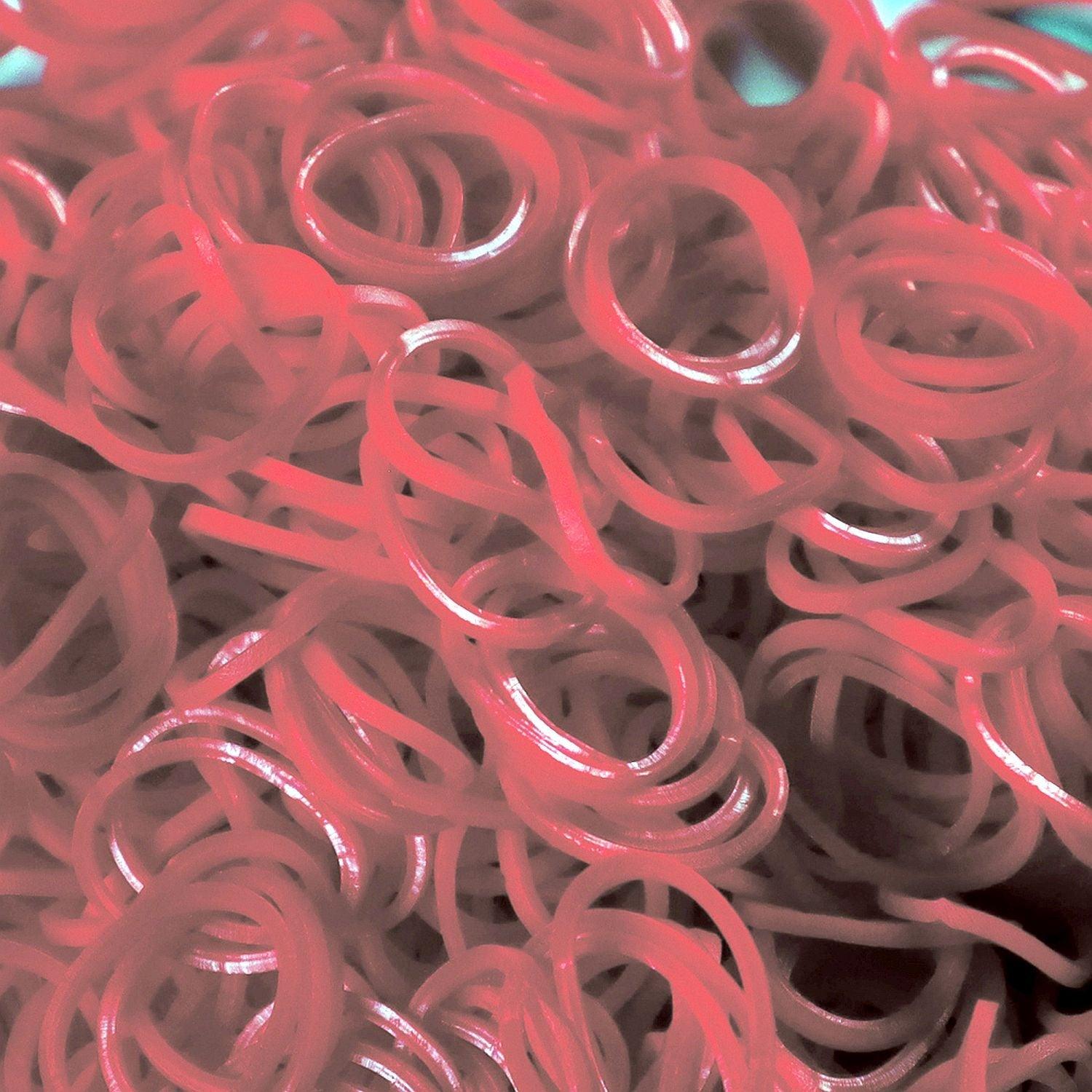 Rainbow Loom - Solid Bands - Red