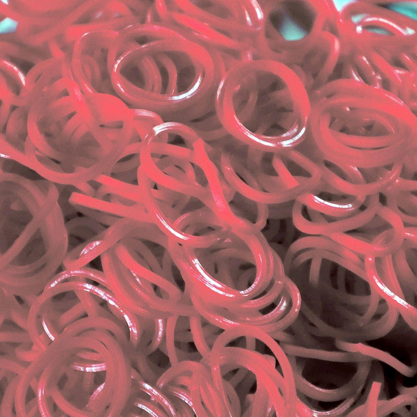 Rainbow Loom - Solid Bands - Red