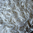 Rainbow Loom - Rubans unis - Blanc