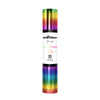 Teckwrap Metallic Chrome HTV- Rainbow Stripes | Durable, Easy-to-Use, and Multi-Purpose!