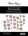 Rainbow Twirl Bouquets Cut Aparts Paper Pack 31073