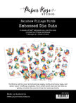 Rainbow Village Birds Embossed Die Cuts 35350