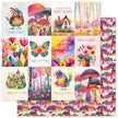 Rainbow Village D 12x12 Paper (12 pc Bulk Pack) 35310