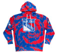 New York Rangers NHL Tie Dye Sublimation Pullover Hoodie