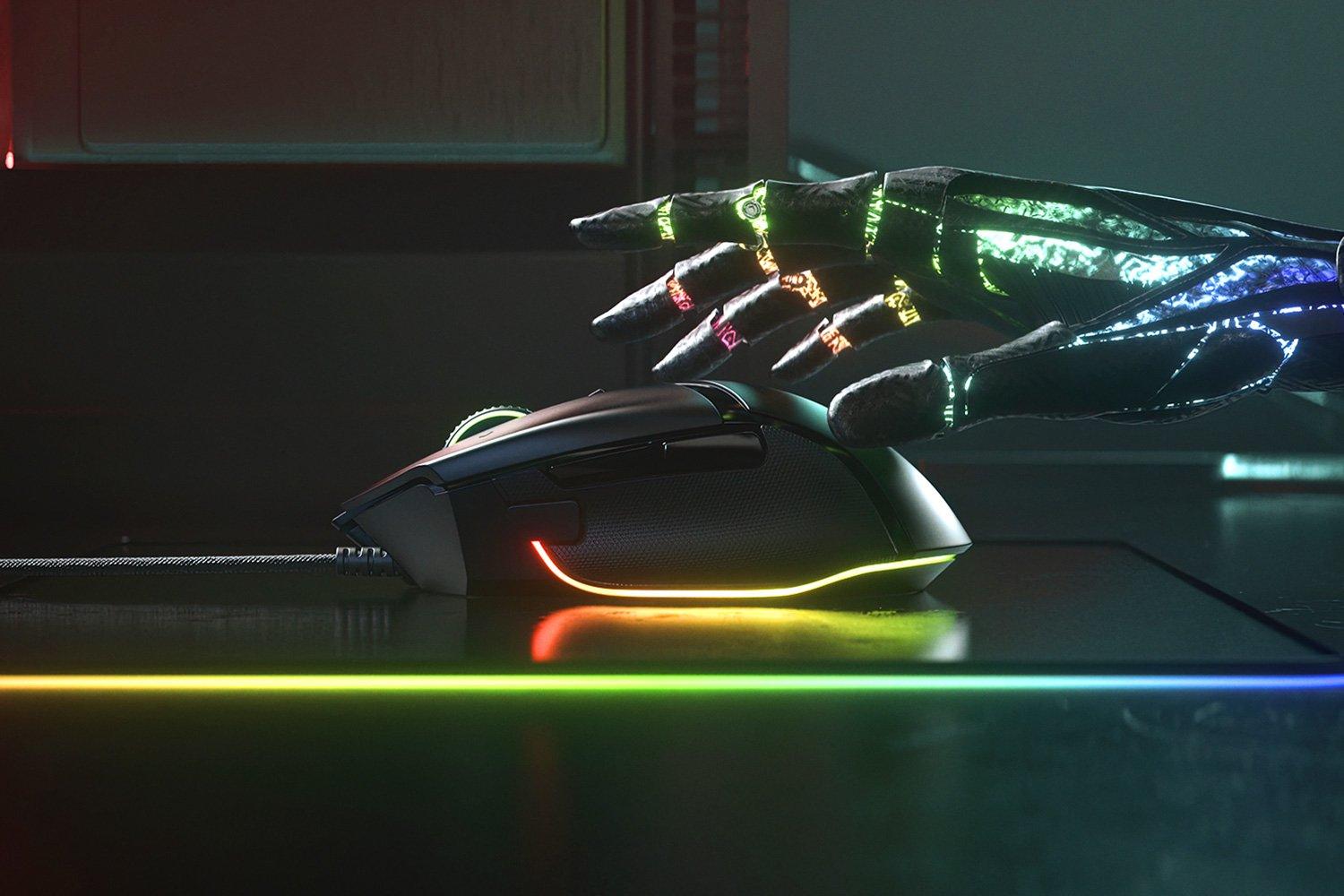 Razer - Gaming Mouse Wired Basilisk V2 Ergonomic Hypershift- Black