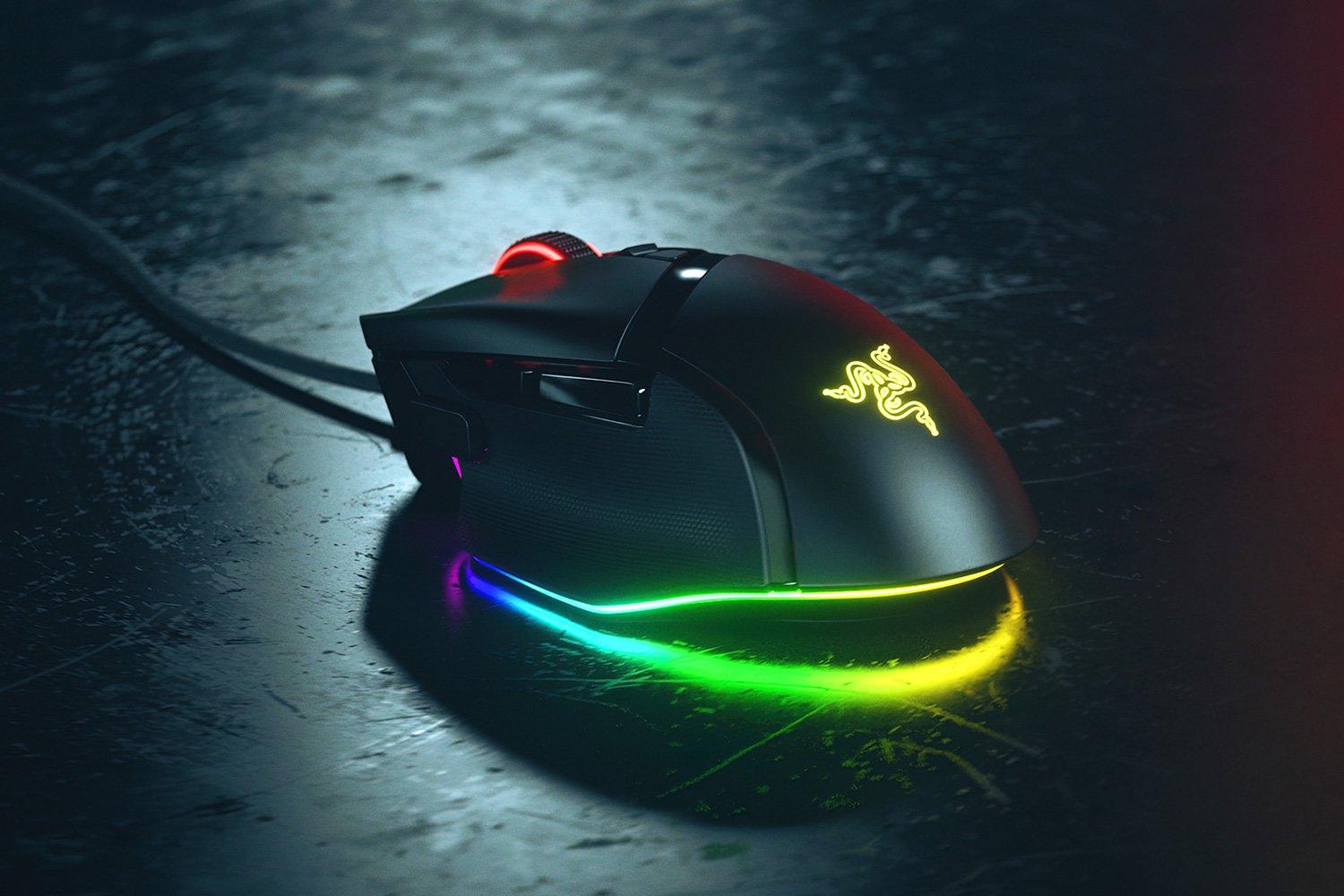 Razer - Gaming Mouse Wired Basilisk V2 Ergonomic Hypershift- Black