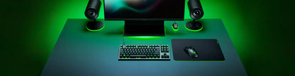 Razer - Gaming Mousemat Gigantus v2 Cloth Medium Anti Slip Base Thick High Density Foam - Black