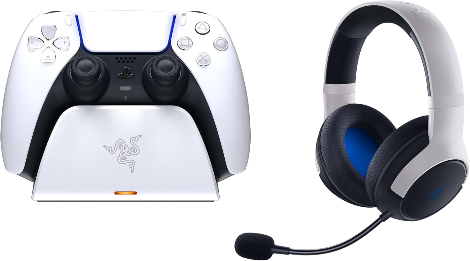 Razer - Legendary Duo Bundle PS5 Kaira Wireless Headset