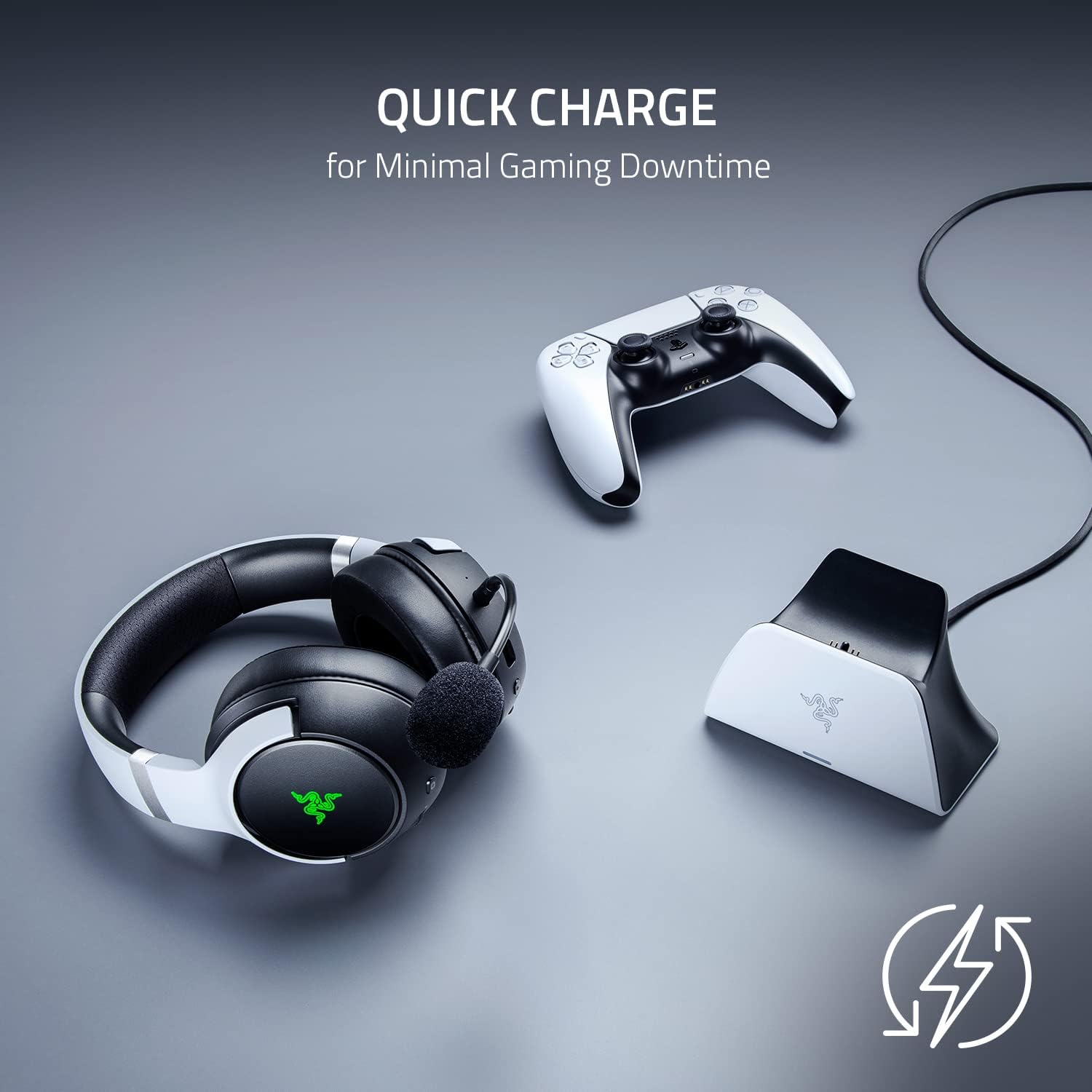 Razer - Legendary Duo Bundle PS5 Kaira Wireless Headset