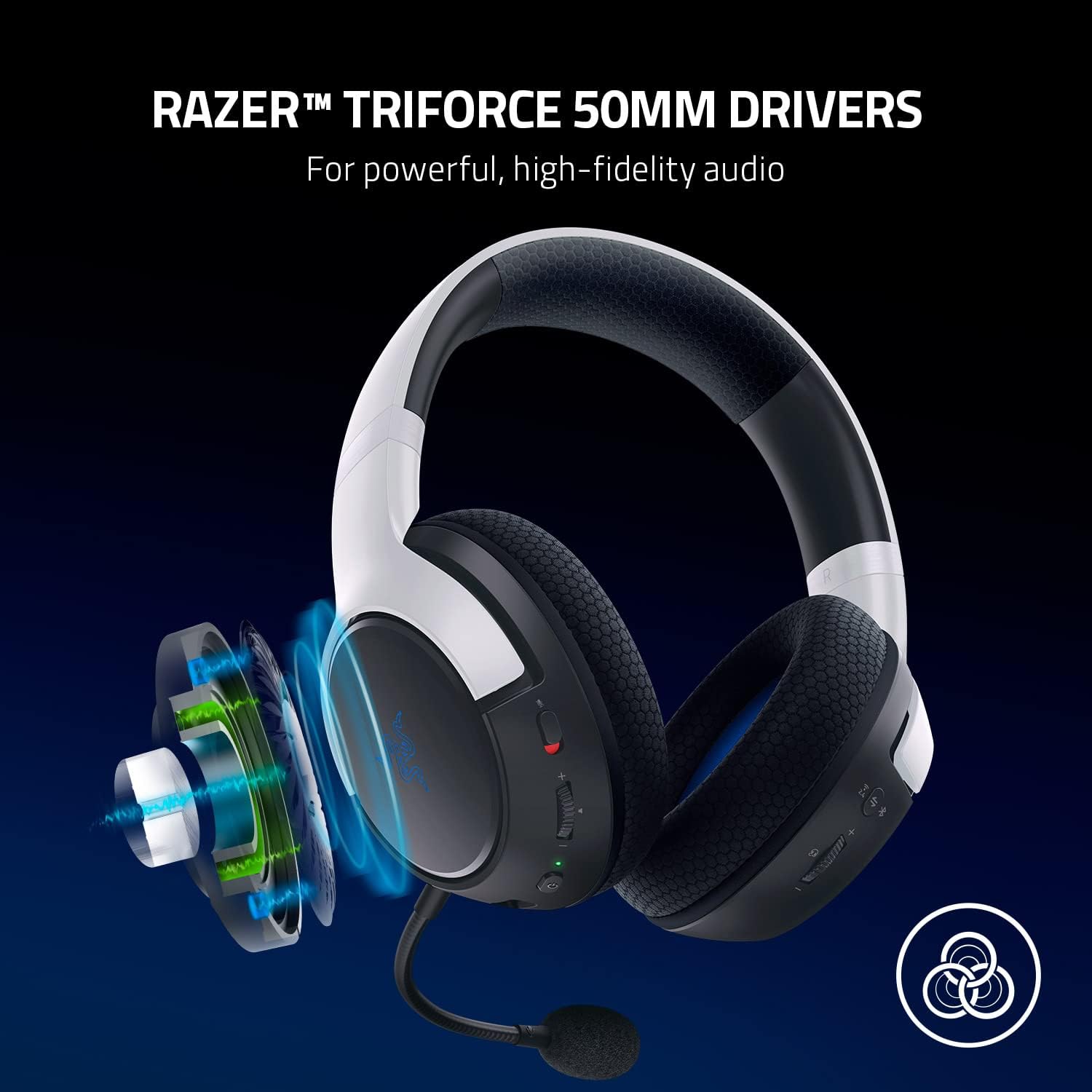 Razer - Legendary Duo Bundle PS5 Kaira Wireless Headset