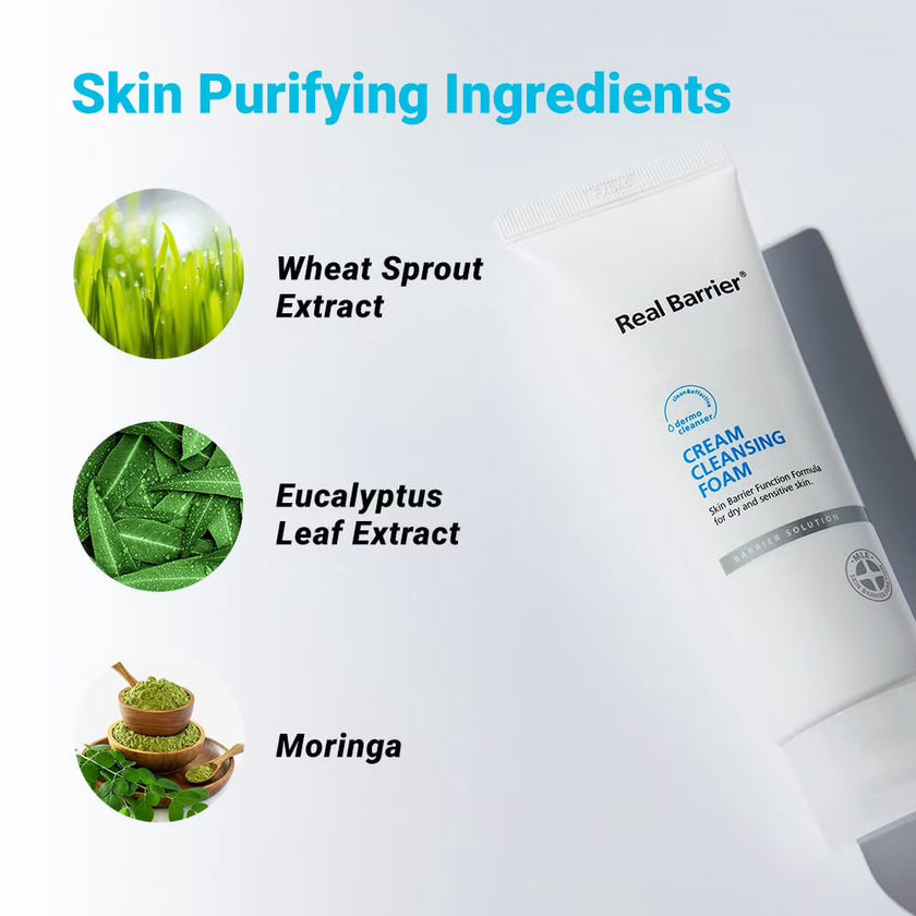 Real Barrier Cream Cleansing Foam 120ml