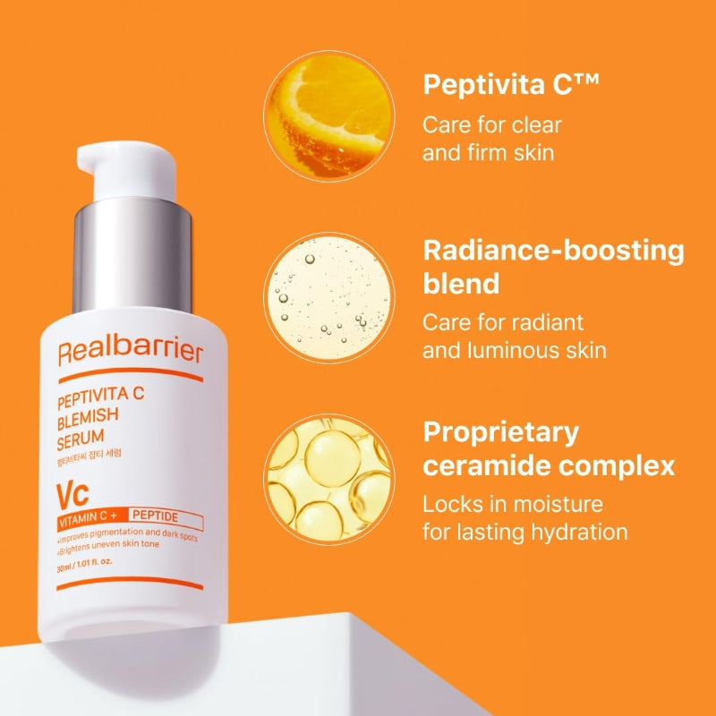 Real Barrier Peptivita C Blemish Serum 30ml