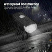 Recharge LED Bike Light Set: Rainproof