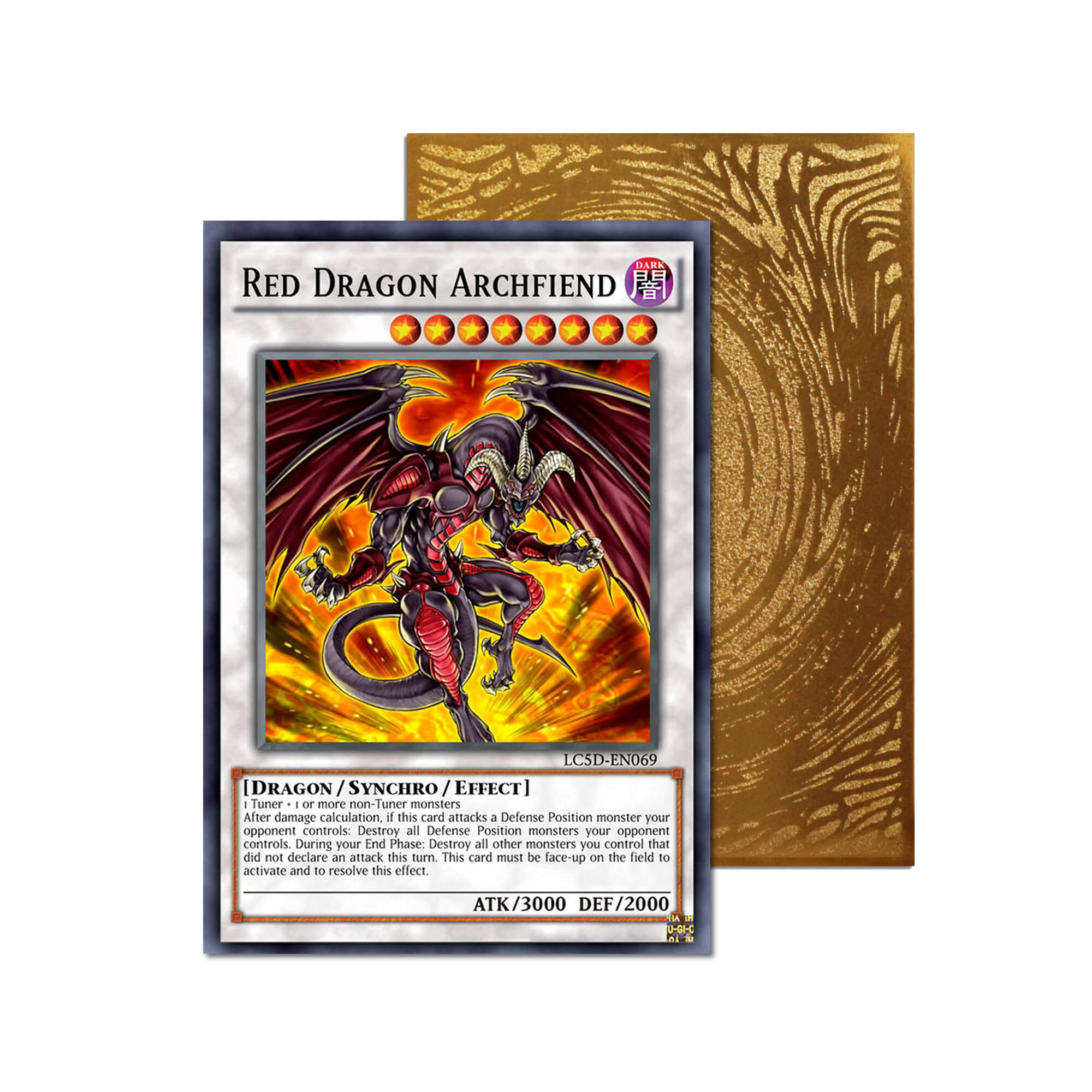 Carte Orica Métal Red Dragon Archfiend