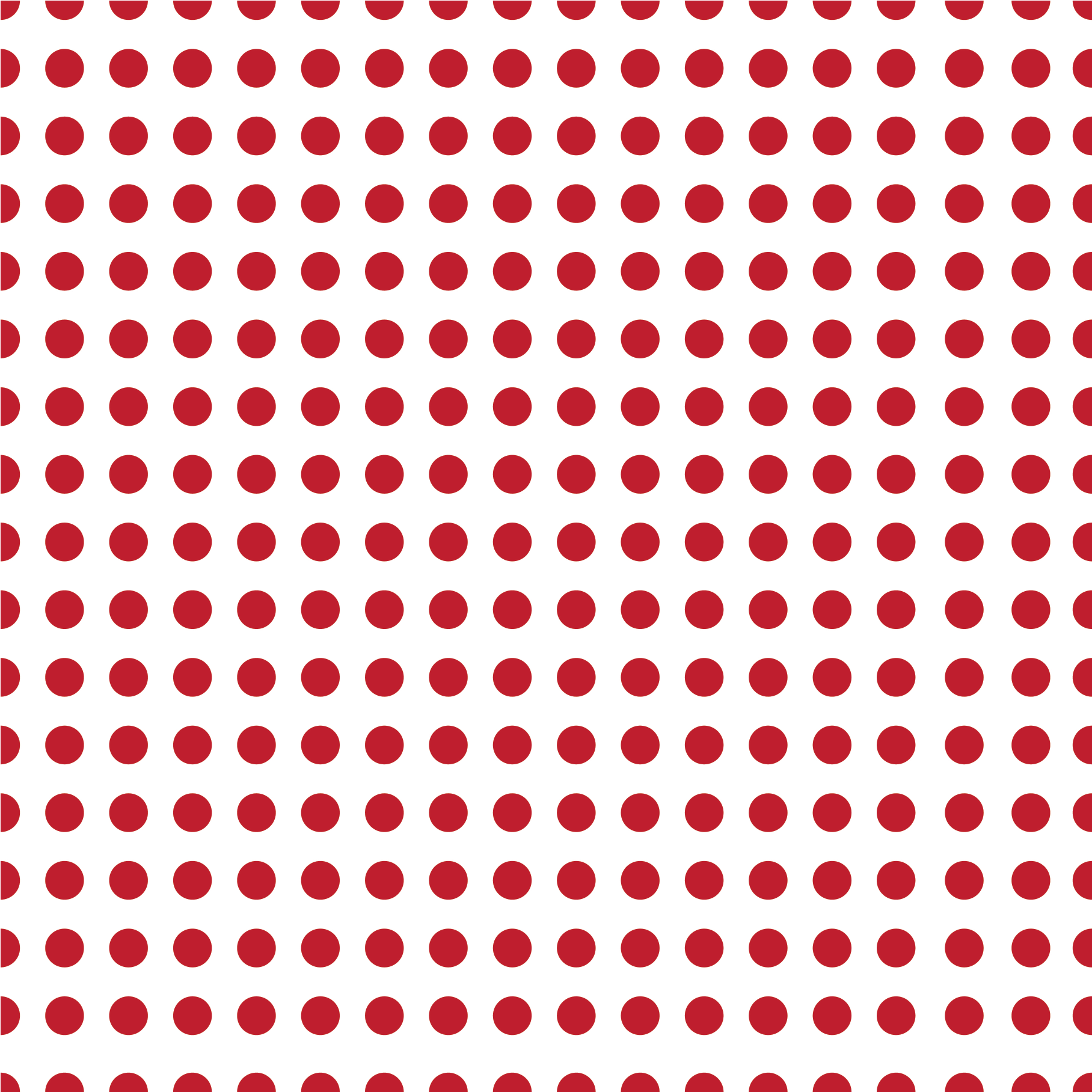 Craft HTV  Red Polka Dots Pattern