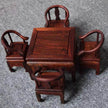 Red Rosewood Antique Creative Table And Chair Furniture Ornaments