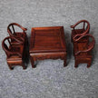 Red Rosewood Antique Creative Table And Chair Furniture Ornaments