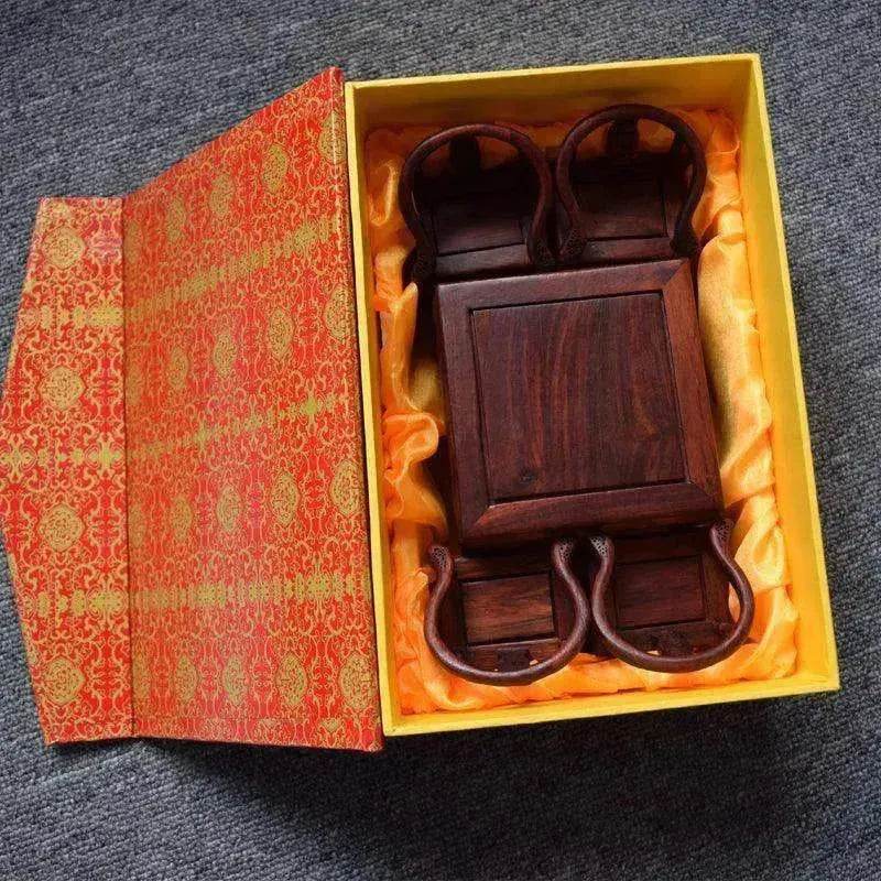 Red Rosewood Antique Creative Table And Chair Furniture Ornaments