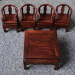 Red Rosewood Antique Creative Table And Chair Furniture Ornaments