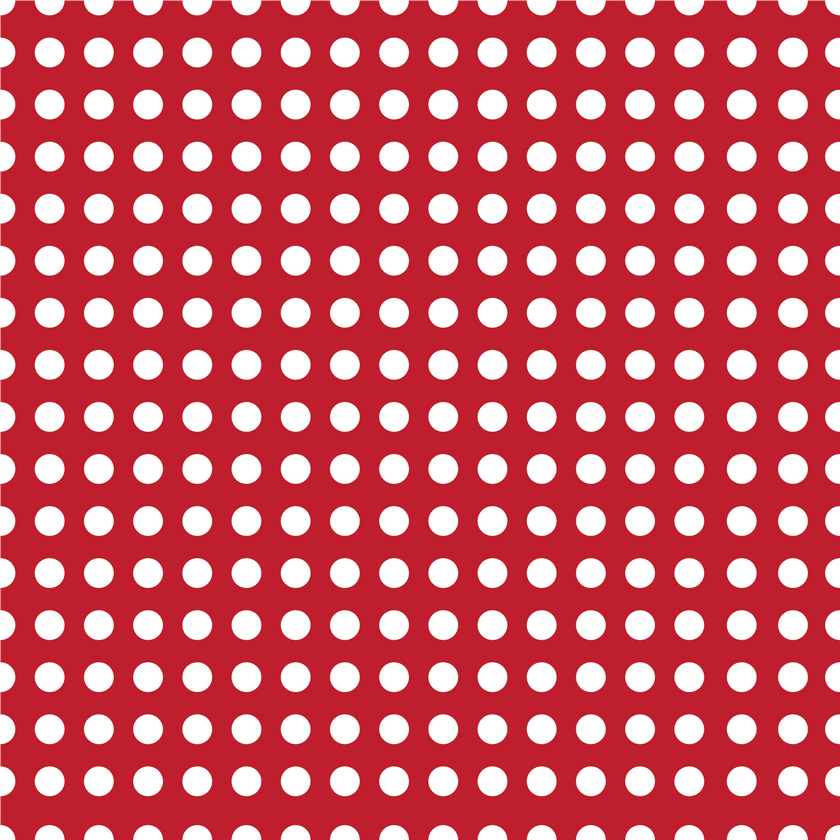 Red and White Polka Dots Adhesive Vinyl