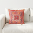 Saffron Red – Tatreez Embroidery | 16x16