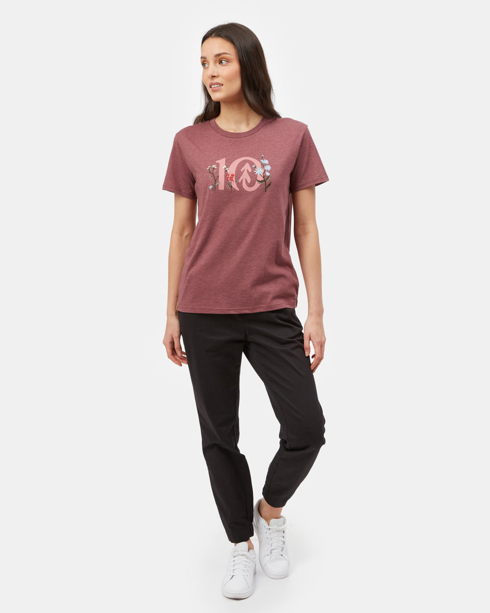 Floral Logo T-Shirt