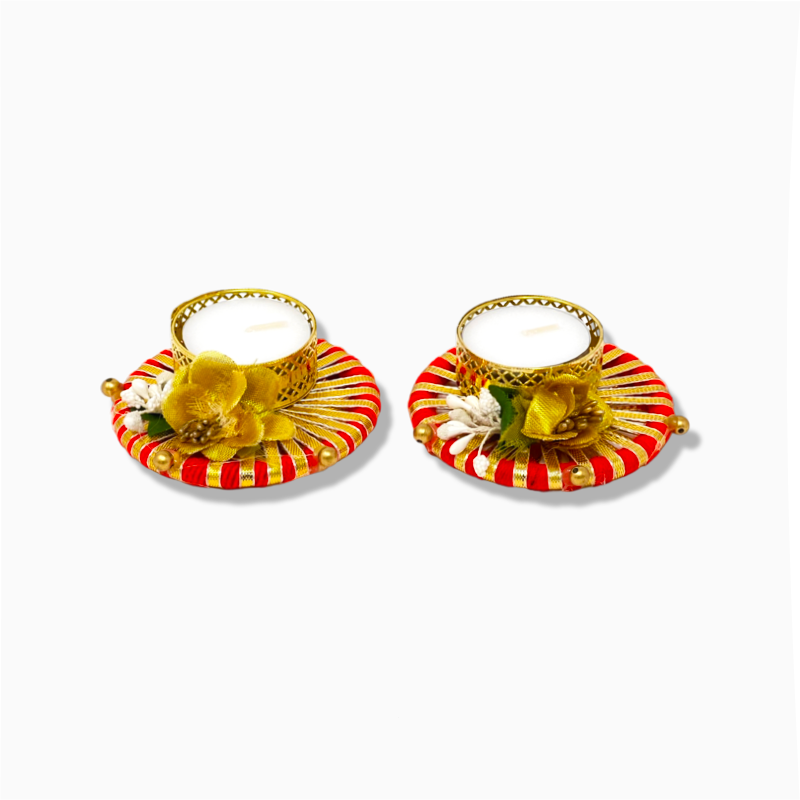 Red Ring Diya
