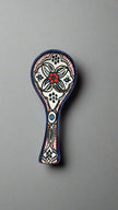 Handcrafted Ceramic Spoon Rest – Wide Mouth Size | Multiple Patterns