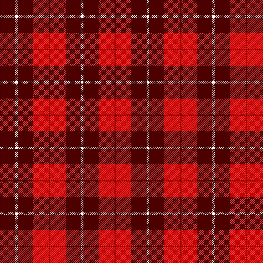 Plaid Red 2 Adhesive Vinyl