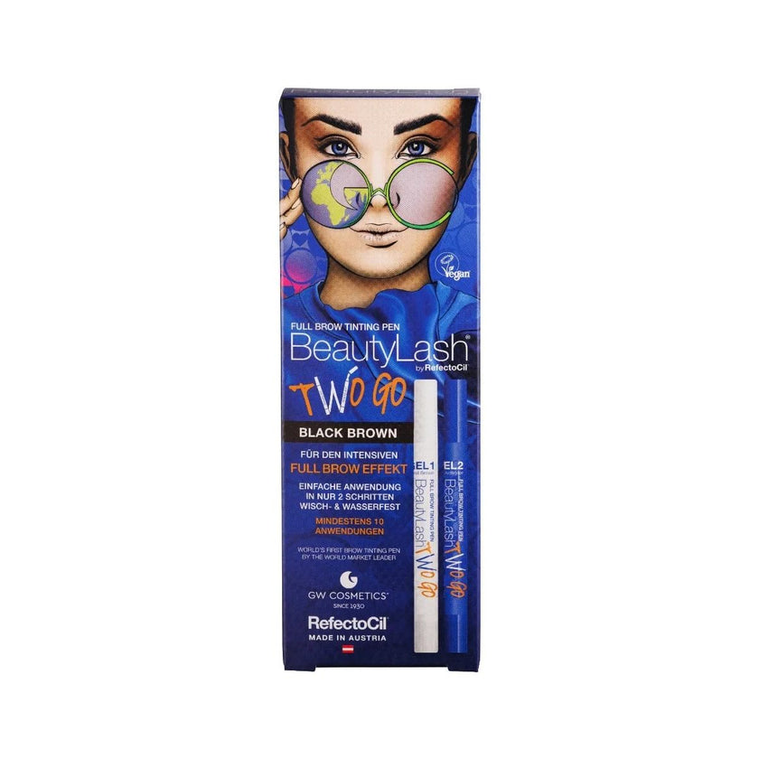 RefectoCil - Stylo Two Go Noir Marron