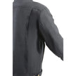 Milwaukee Leather Men's Black Armored Biker Shirt w/ Reinforced Fibers