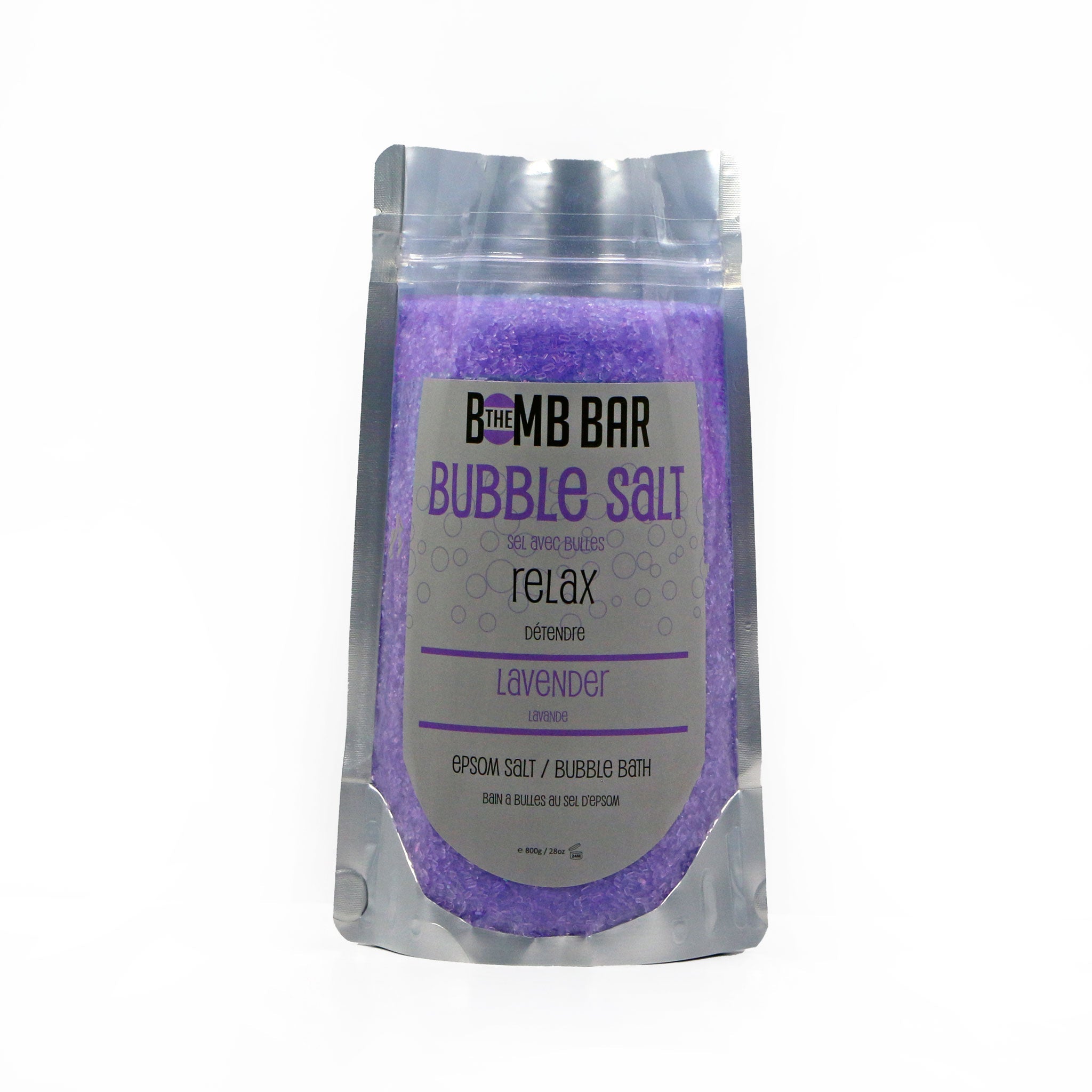 Bubble Salt Soak with Epsom Salt