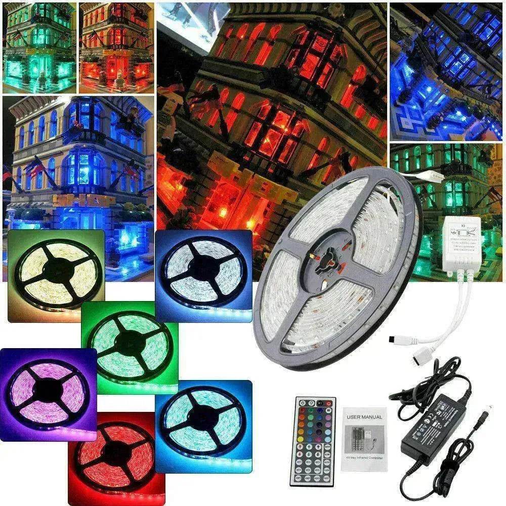 Remote  Color Changing  Led Strip Lights 5050 RGB Bluetooth Room Light