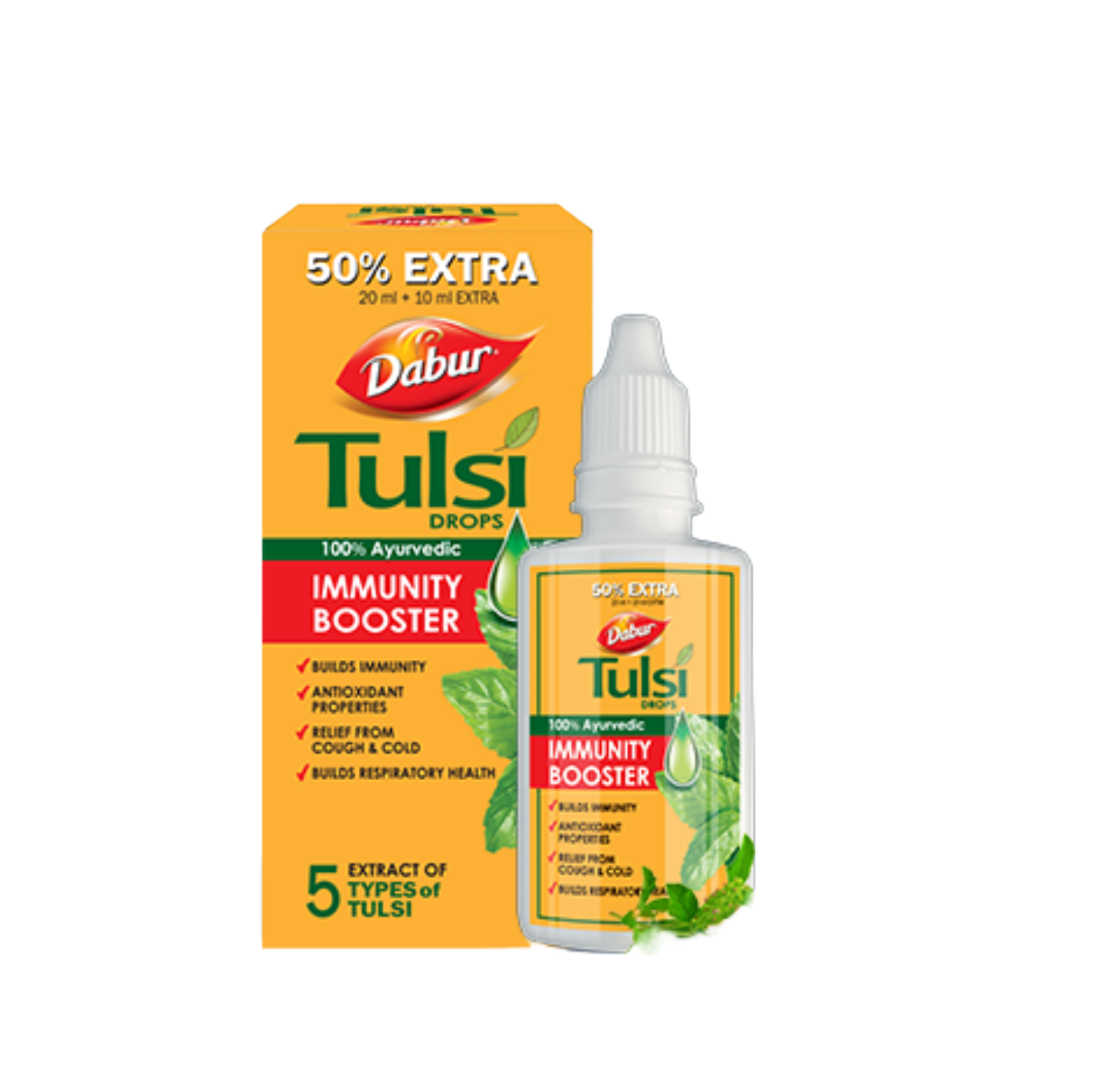 Dabur Ayurvedic Tulsi Drops (Immunity Booster) 30ml