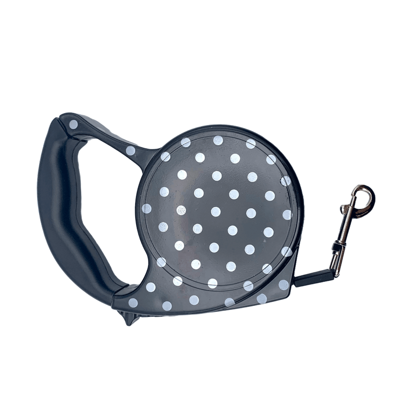 Laisse rétractable - Picot noir