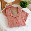 Retro New Pure Cotton Pajamas For Women