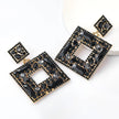 Rhinestones, Glass And Full Diamond Earrings