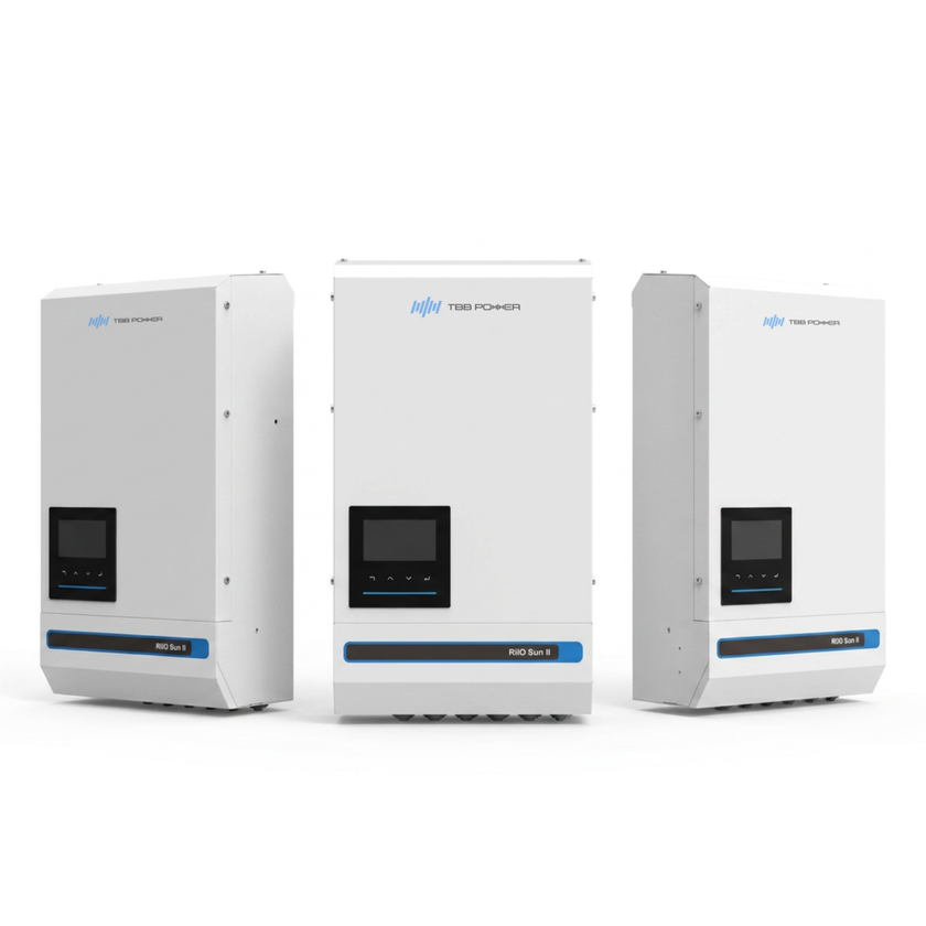 TBB Power RiiO Sun II Hybrid Inverter - 48/3000 120V