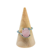 Ring - Rose Quartz - Multi Shape Choice - Size 6-10