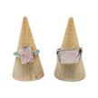 Ring - Rose Quartz - Multi Shape Choice - Size 6-10