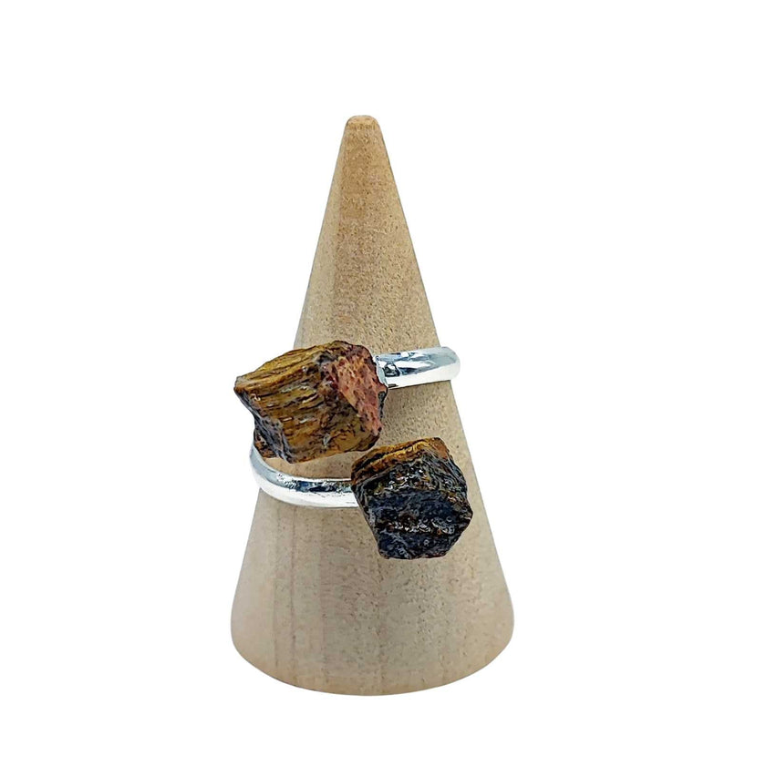 Ring -Tiger Eye -Adjustable