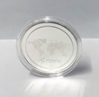 Ripple (XRP) Coin - Silver Metal Physical Blockchain Cryptocurrency Collectible Coin