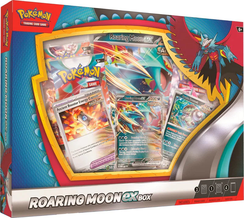 Pokemon Roaring Moon/Iron Valiant EX Box