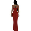 Robe bustier longue