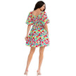 Robe manche bouffante