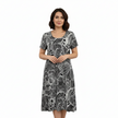 Robe noire et blanche Julia Divina