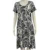 Robe noire et blanche Julia Divina