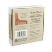 Rockwell Beard Shaper & Comb in Natural Pear Wood