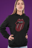 Rolling Stones Tongue Rhinestone Shirt – Iconic Lips & Tongue Sparkle Bling Tee | Bling Dazzel